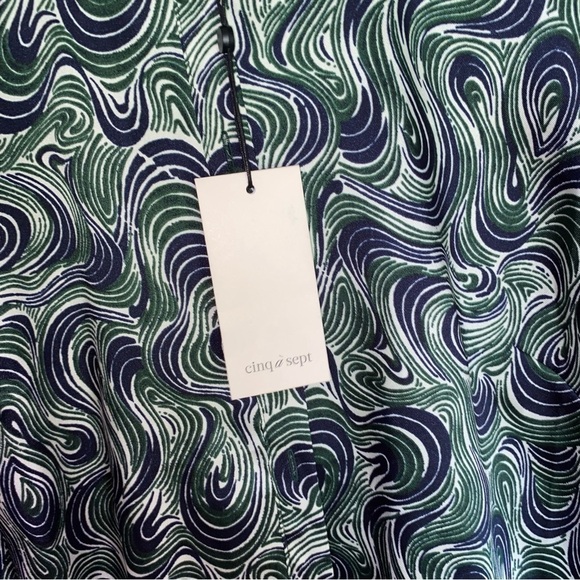 NWT Cinq a Sept Janine Faux Wrap Mini Dress - Picture 7 of 7